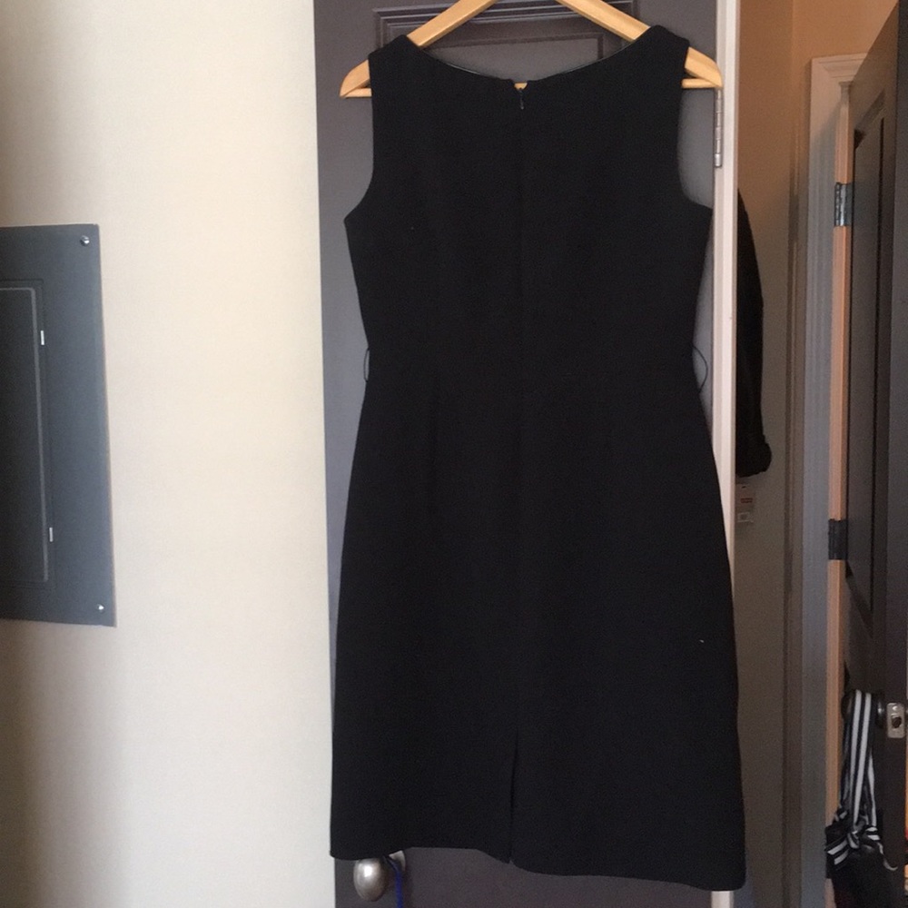 Tahari black above the knee dress
